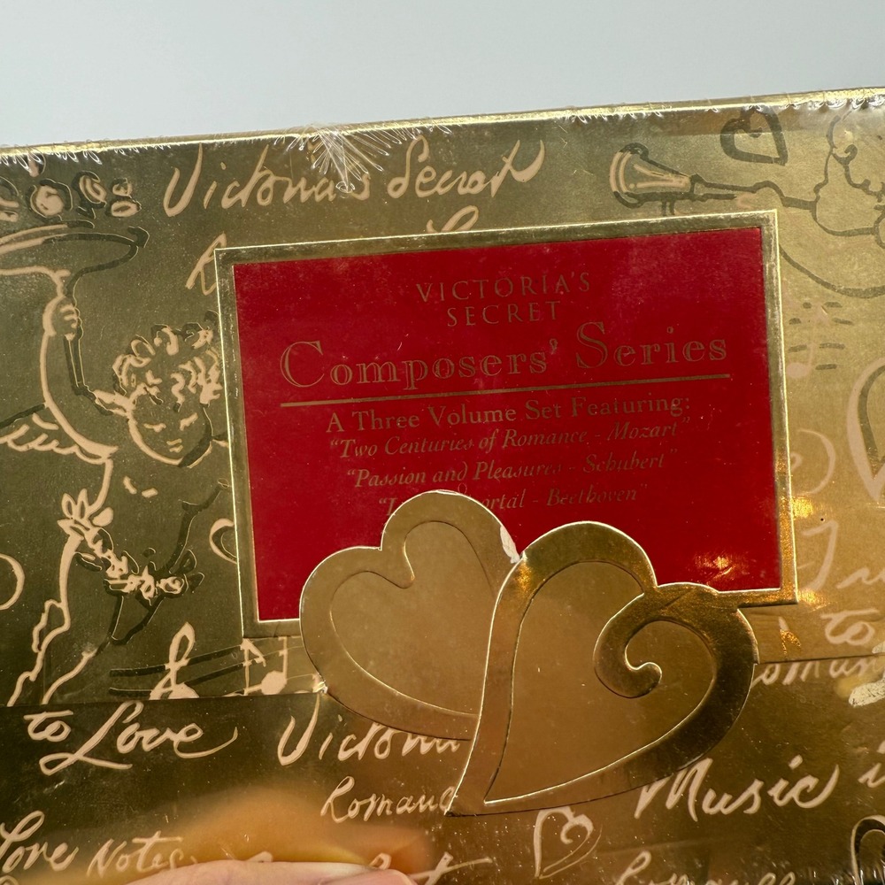 Victoria's Secret Composers Series Three Volume Set‎ Gold Cherub Romantic